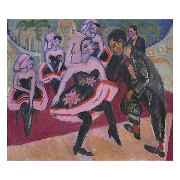 Home Ernst Ludwig Kirchner: Tanz im Variete