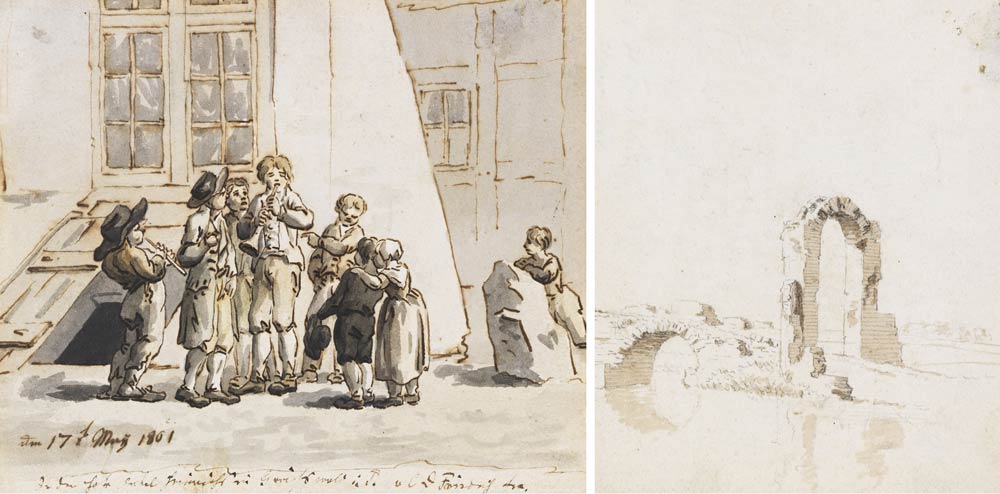 caspar david friedrich hofmusikanten in greifswald