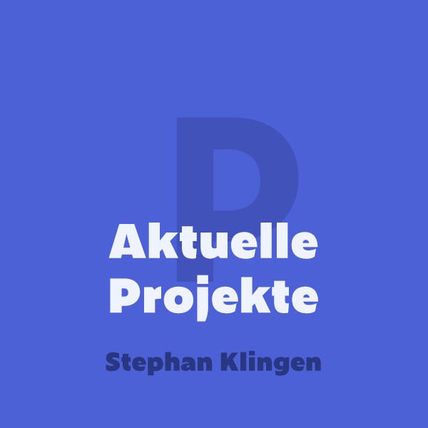 aktuelle projekte stephan klingen